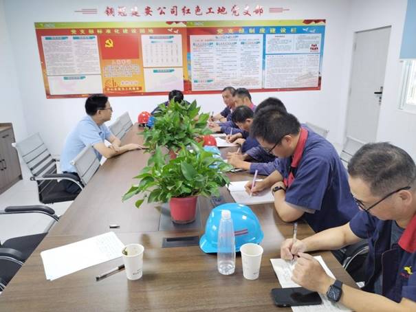 公司開(kāi)展第三季度安全、環(huán)保、消防綜合檢查 