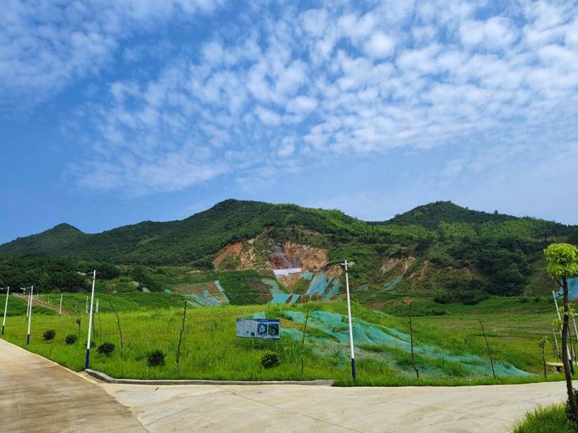 銅山、前山露天采坑復(fù)墾項(xiàng)目完成